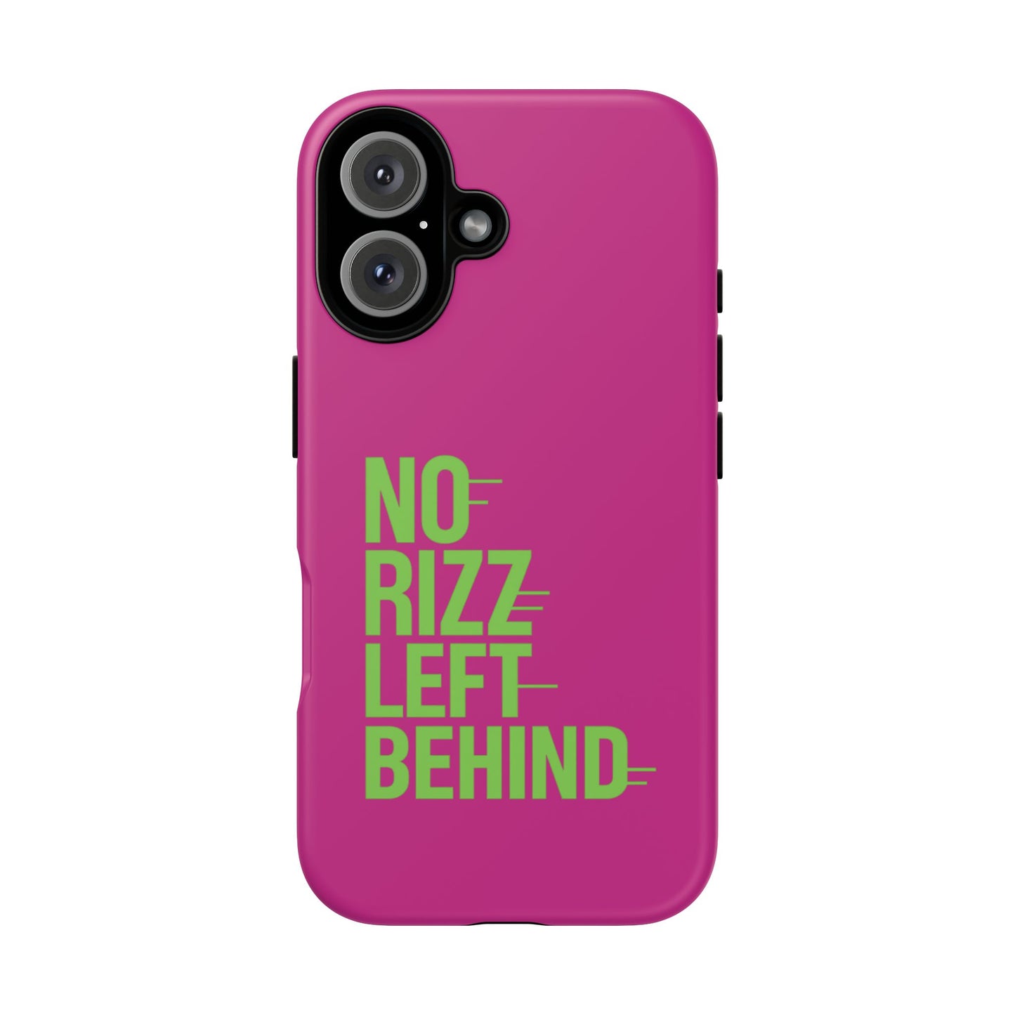 tough cases - no rizz left behind phone case for ultimate protection and style