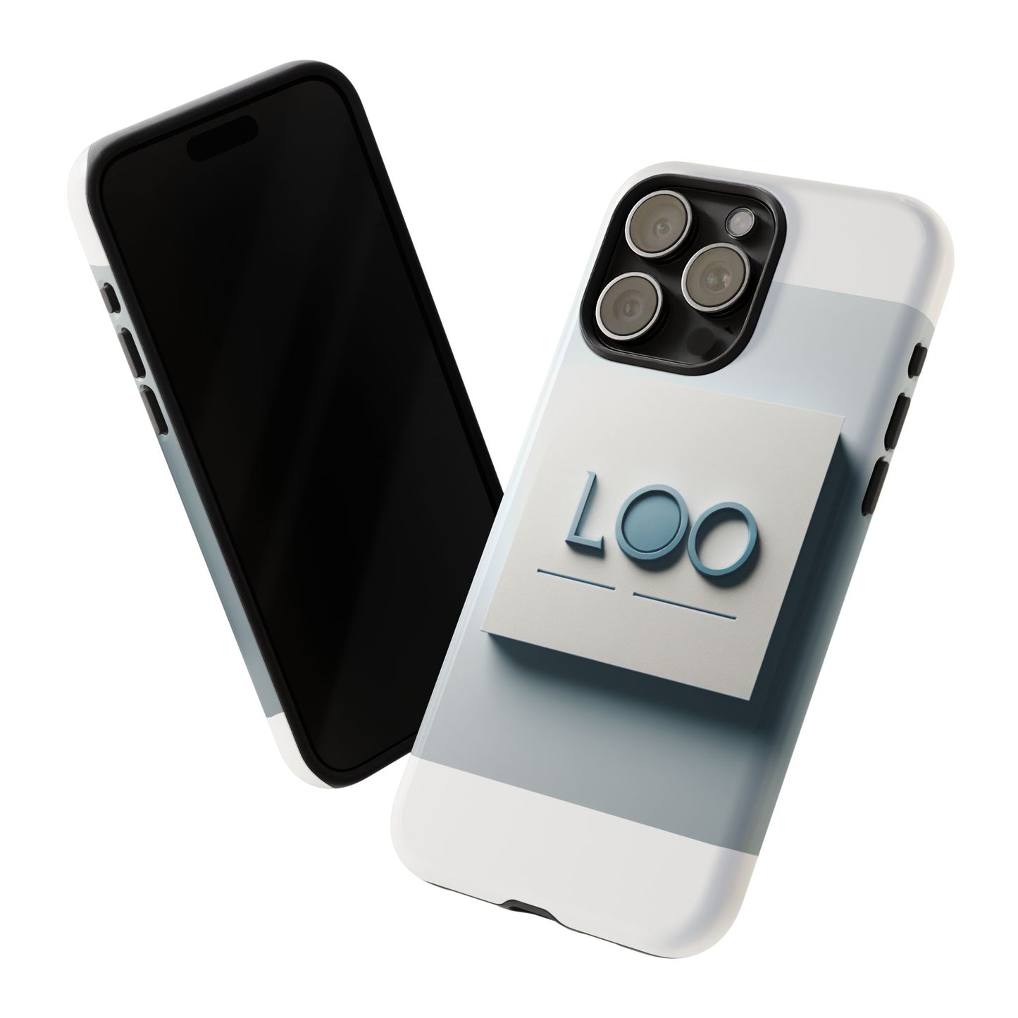 3d wrap protective phone case in blue with modern design for stylish protection compatible with iphone 13, 14, 15 & 16 – all models including pro, pro max & plus