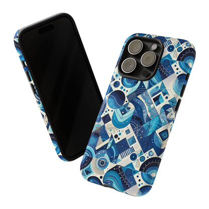 Pattern Image 2 Retro Anime Comic Phone Case for Men Women and Teens Compatible with iPhone 13, 14, 15 & 16 – All Models Including Pro, Pro Max & Plus