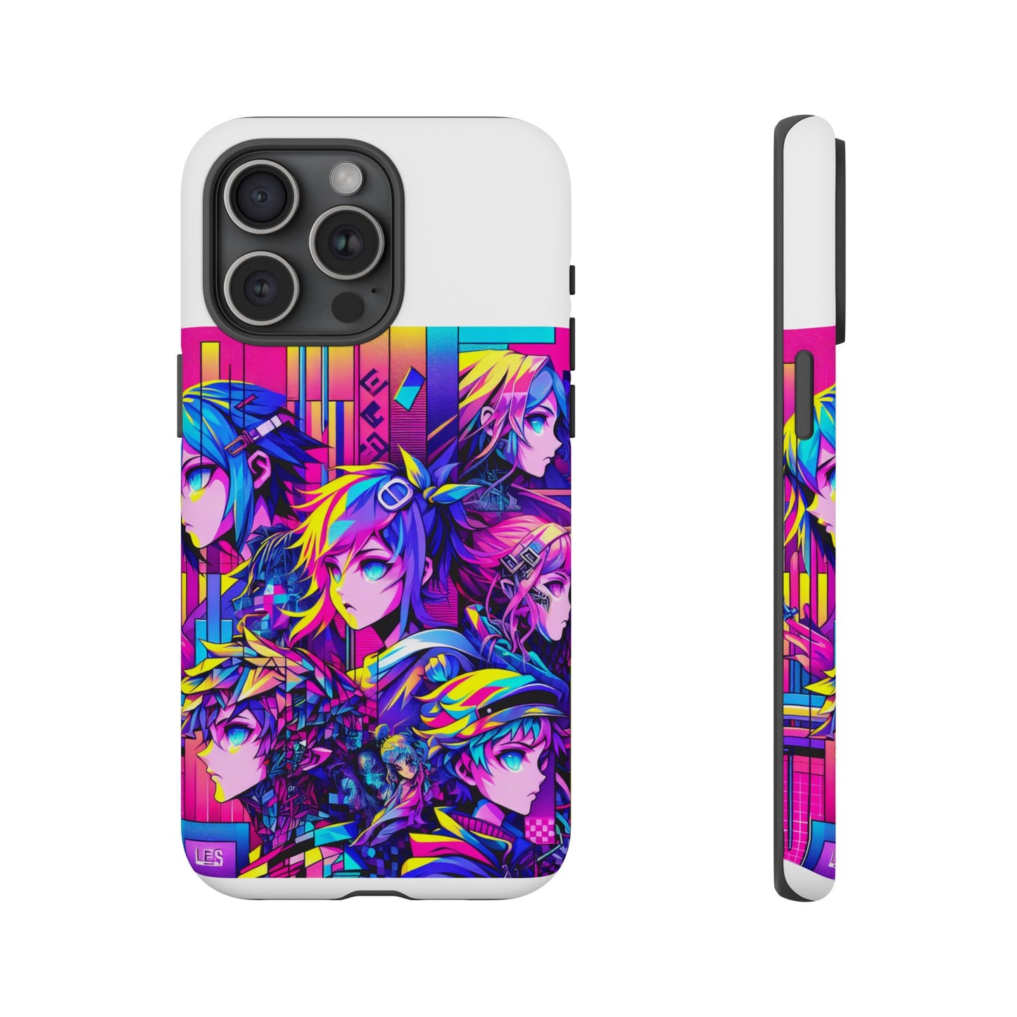 cap-free culture protective phone case with 3d wrap design, durable silicone liner, uv resistant, ideal gift for anime and comic fans