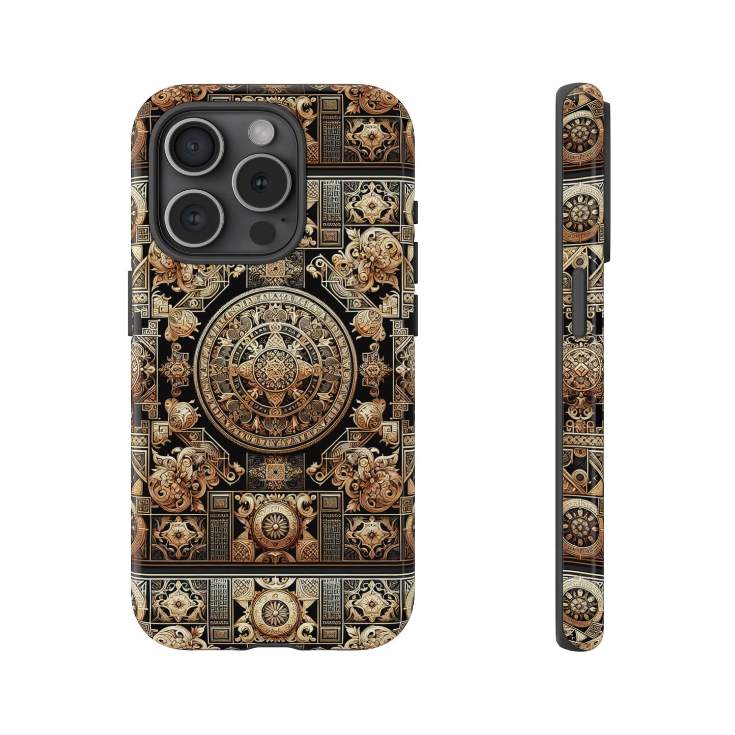 pattern image 8 vibrant 3d anime comic phone case for men women with gothic steampunk style compatible with iphone 13, 14, 15 & 16 – all models including pro, pro max & plus