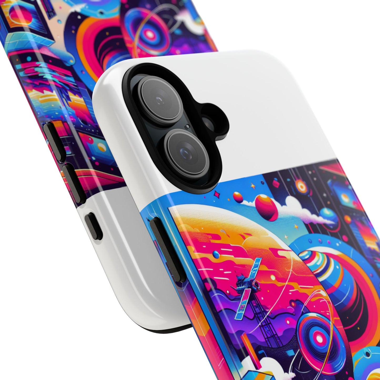 ohio core energy 3d wrap protective phone case for anime lovers, stylish durable tpu silicone, shock absorbent with uv protection, glossy or matte finish