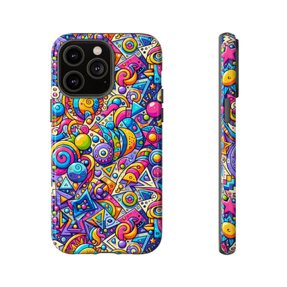Pattern Image 7 Vibrant Protective Phone Case for Anime and Comic Fans