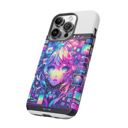 Ai Generated Still Slays Protective Phone Case for Anime Lovers, Vibrant 3D Wrap Design, Durable Shock Absorption, UV Protected, Glossy or Matte Finish