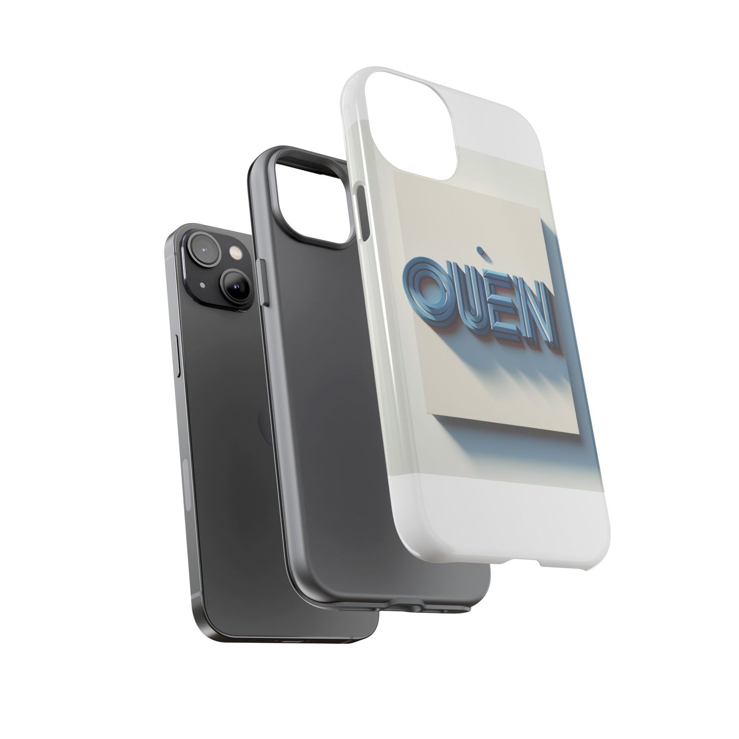 vibrant 3d textured phone case in blue for unique style and reliable protection compatible with iphone 13, 14, 15 & 16 – all models including pro, pro max & plus