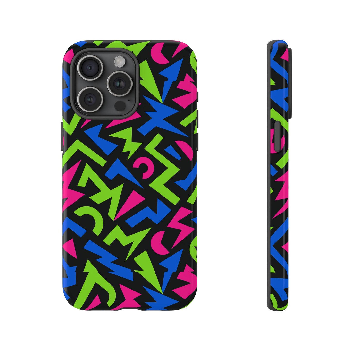 y2k multicolour 4 protective phone case with 3d design – stylish protection for unisex smartphones compatible with iphone 13, 14, 15 & 16 – all models including pro, pro max & plus