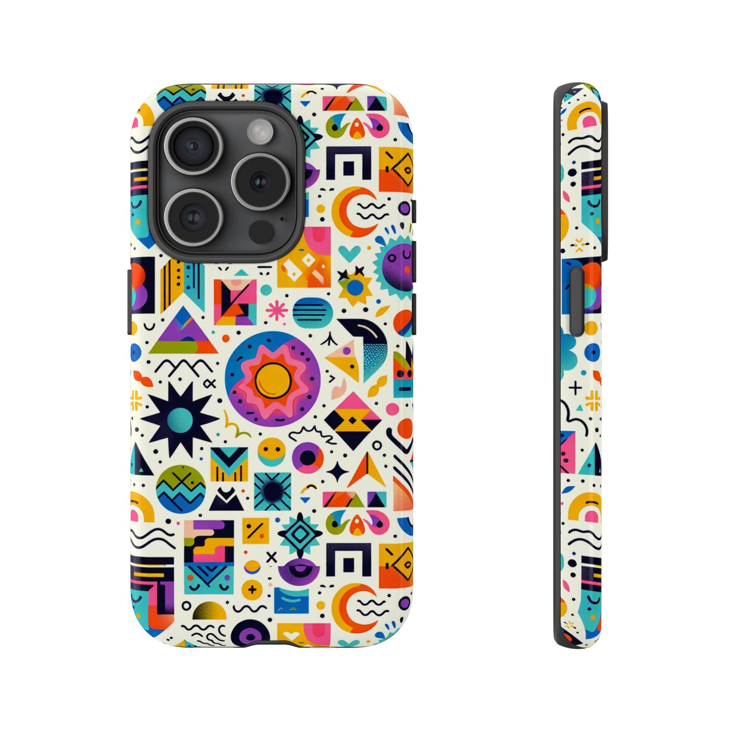 pattern image 10 vibrant 3d phone case for smartphone protection and style compatible with iphone 13, 14, 15 & 16 – all models including pro, pro max & plus