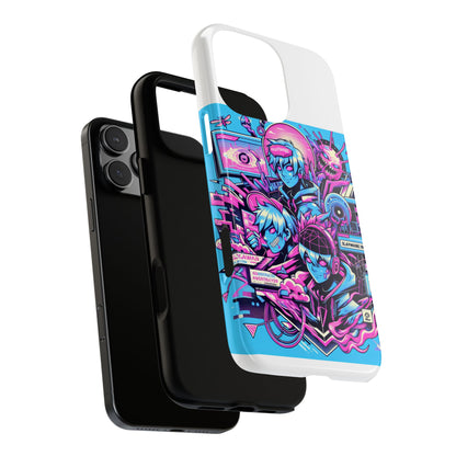 Slayware Installed Protective Phone Case with 3D Wrap Design for Anime and Comic Culture Lovers