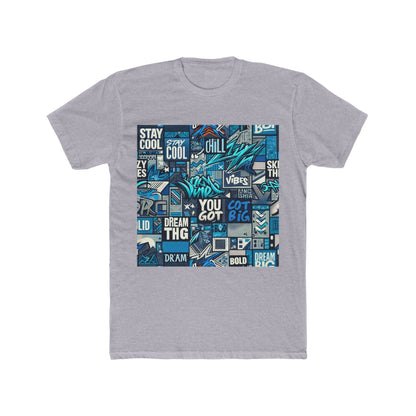 Unisex T-Shirt Aesthetic Blue 4 - Stylish Comfortable Tee for Everyone