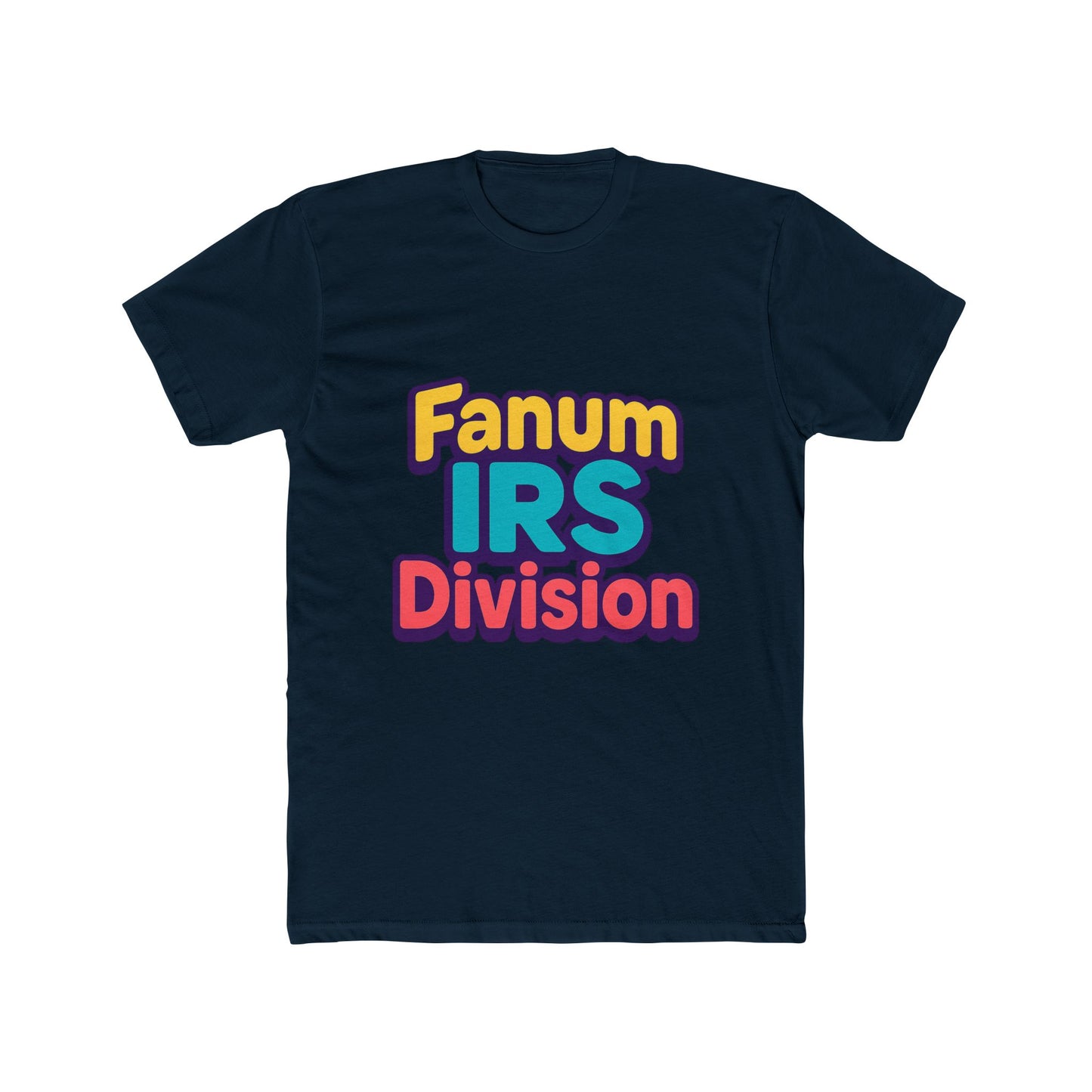 fanum irs division meme unisex t-shirt - multicolor graphic tee for men and women, casual wear