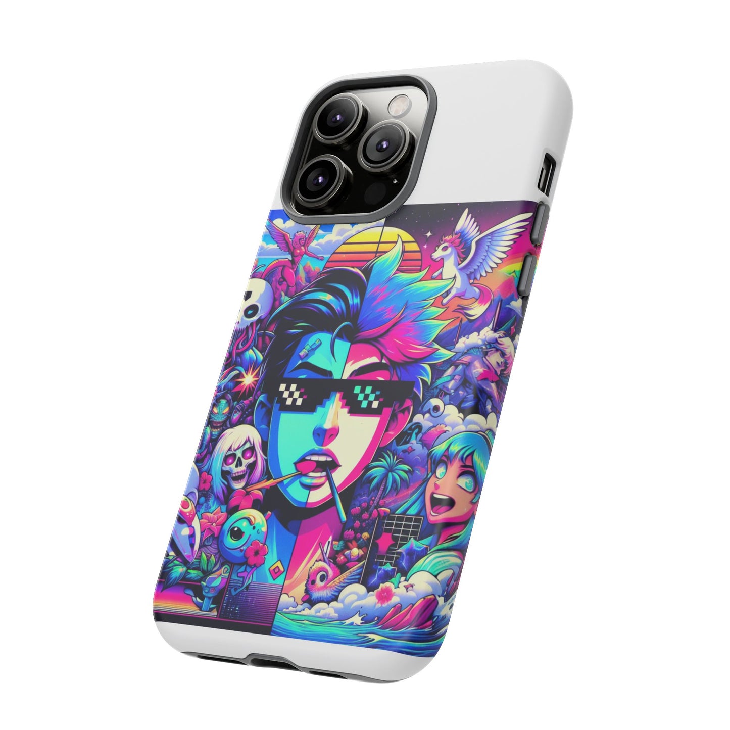 skibidi on sight protective phone case for anime lovers