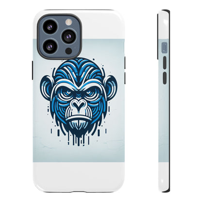 Vibrant 3D Gorilla Design Protective Phone Case for Unique Style and Stylish Protection Compatible with iPhone 13, 14, 15 & 16 – all models including Pro, Pro Max & Plus