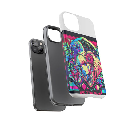 Npc Detox Plan - Vibrant Protective Phone Case for Anime and Comic Lovers, Durable Shock Absorption, UV Protected, Glossy or Matte Finish