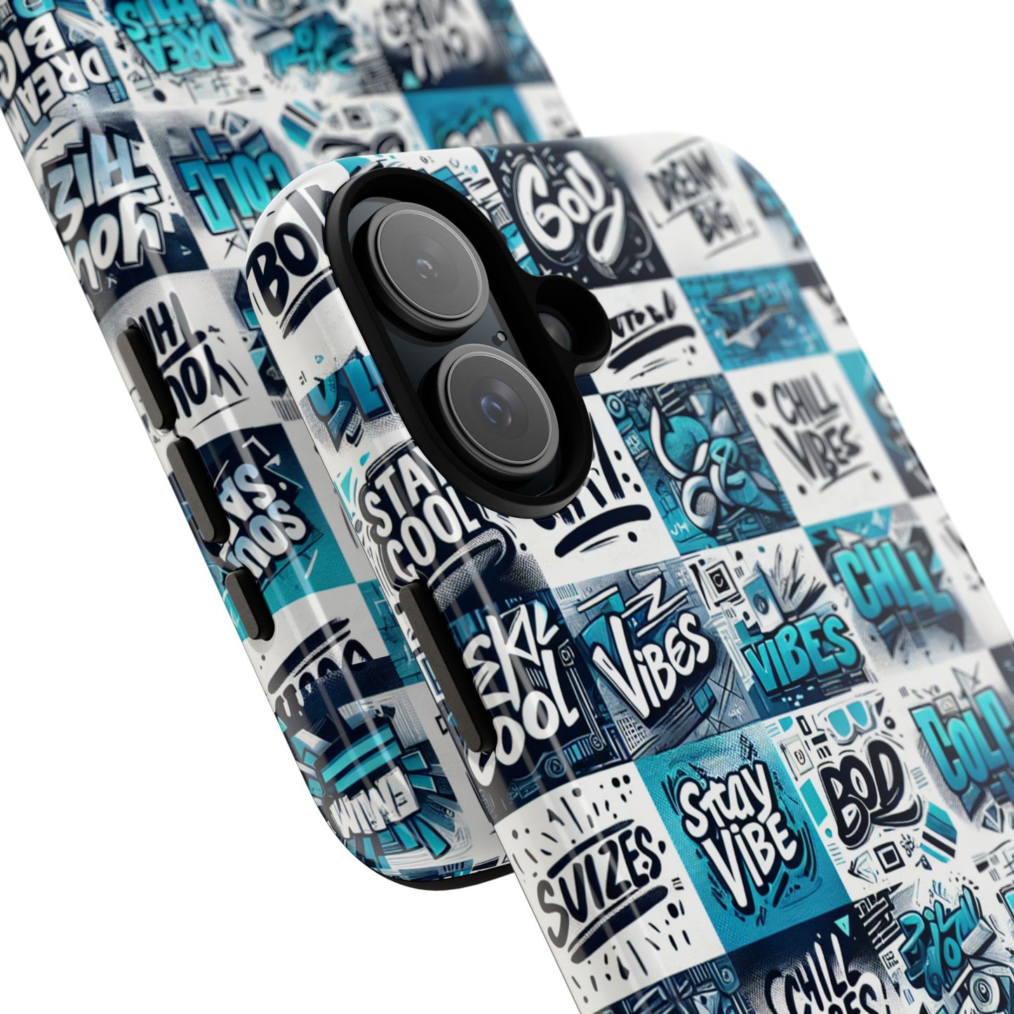 blue pattern image 6 vibrant 3d phone case with shock absorption for men women and kids stylish protective cover with anime and comic inspired design