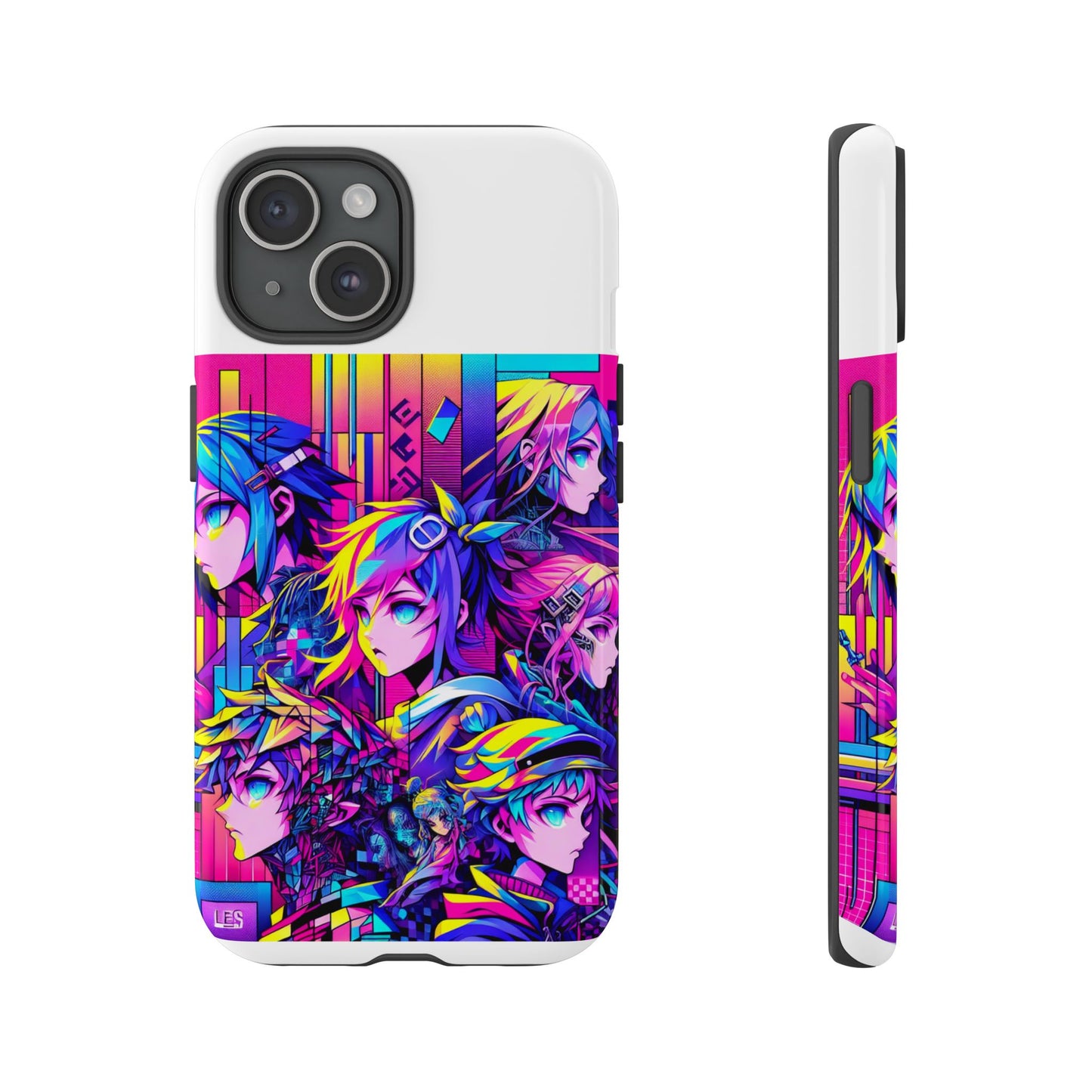 cap-free culture protective phone case with 3d wrap design, durable silicone liner, uv resistant, ideal gift for anime and comic fans