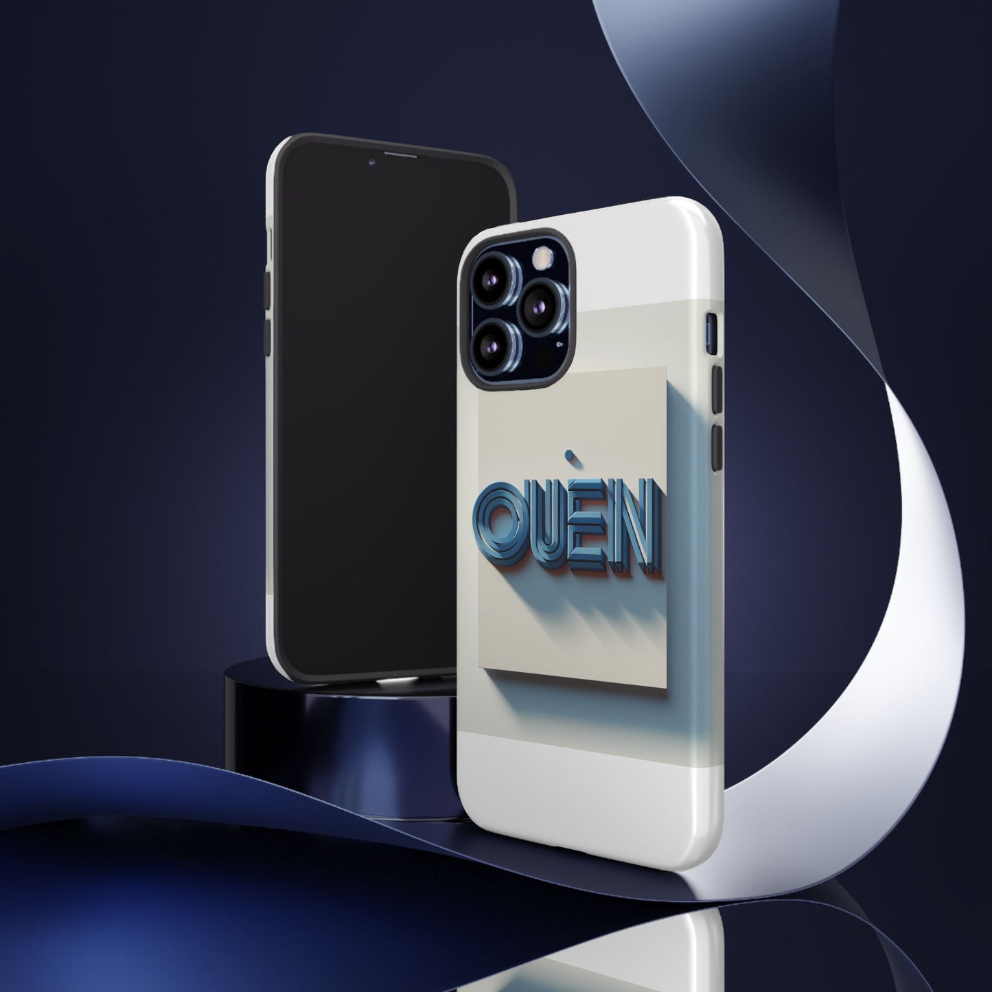 vibrant 3d textured phone case in blue for unique style and reliable protection compatible with iphone 13, 14, 15 & 16 – all models including pro, pro max & plus