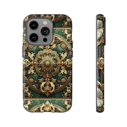 Pattern Image 2 Vibrant Comic Style Phone Case for Men and Women with Ornate Baroque Design Compatible with iPhone 13, 14, 15 & 16 – all models including Pro, Pro Max & Plus