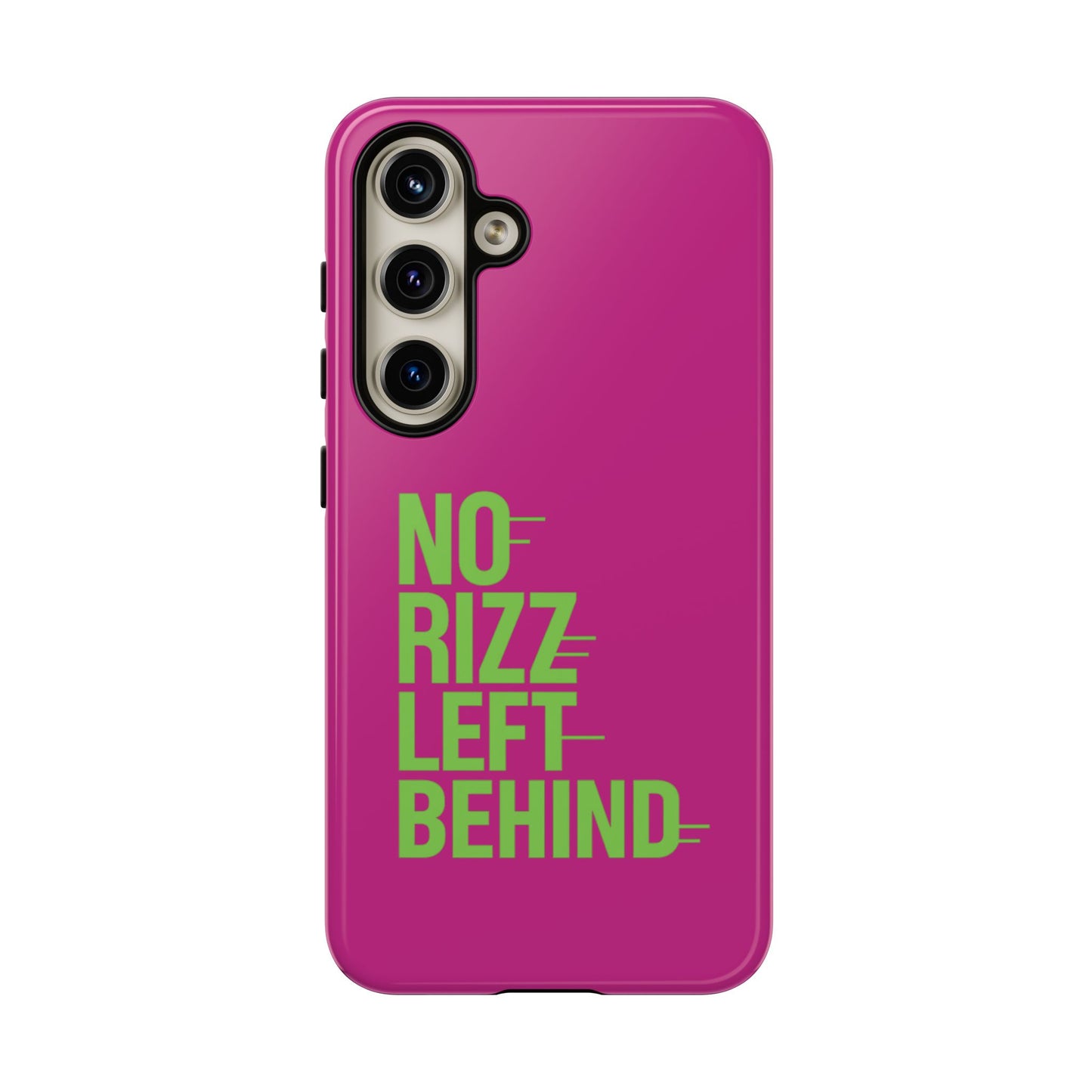 tough cases - no rizz left behind phone case for ultimate protection and style