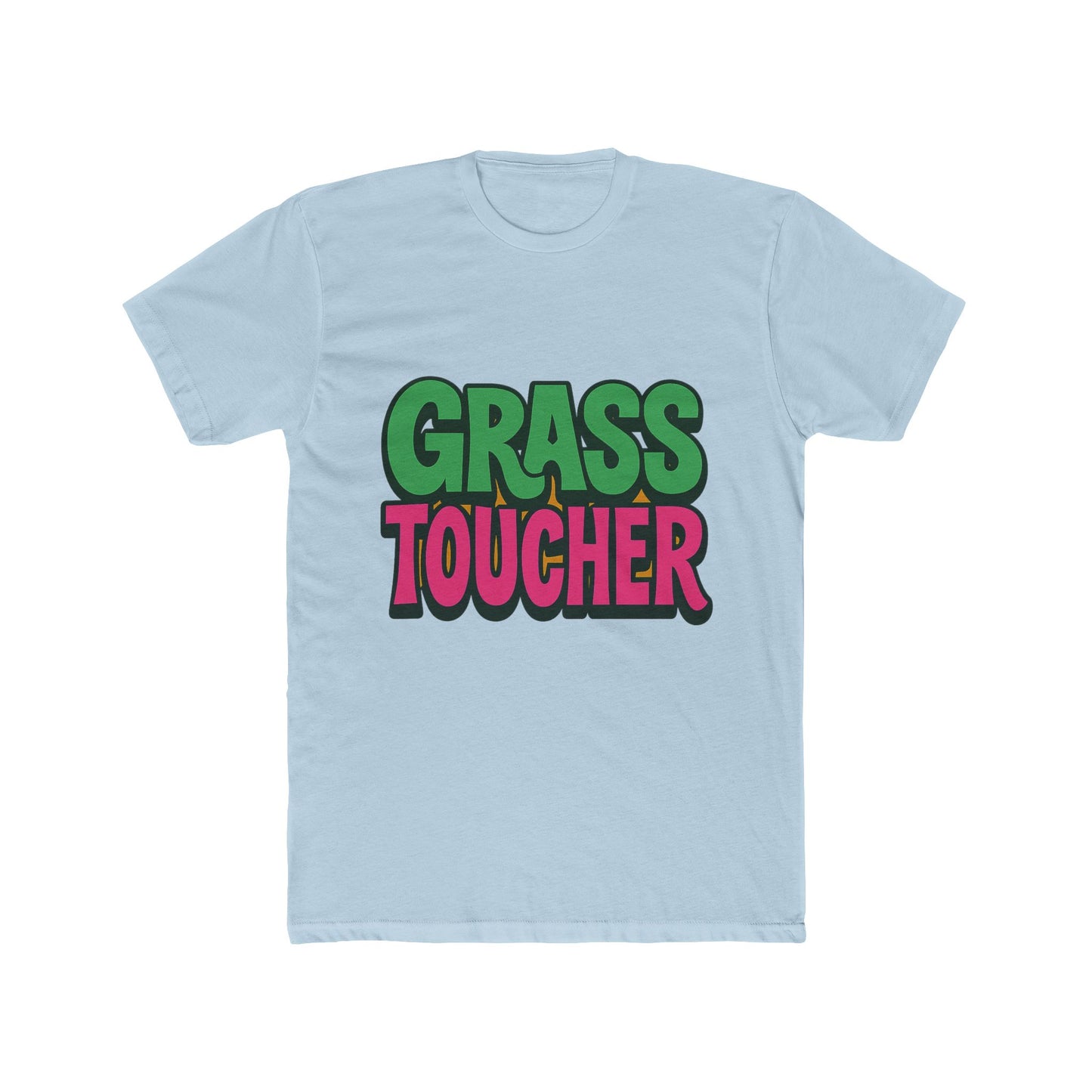 grass toucher unisex t-shirt - funny meme shirt - casual green tee for men and women - perfect gift for meme lovers