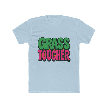 Grass Toucher Unisex T-Shirt - Funny Meme Shirt - Casual Green Tee for Men and Women - Perfect Gift for Meme Lovers