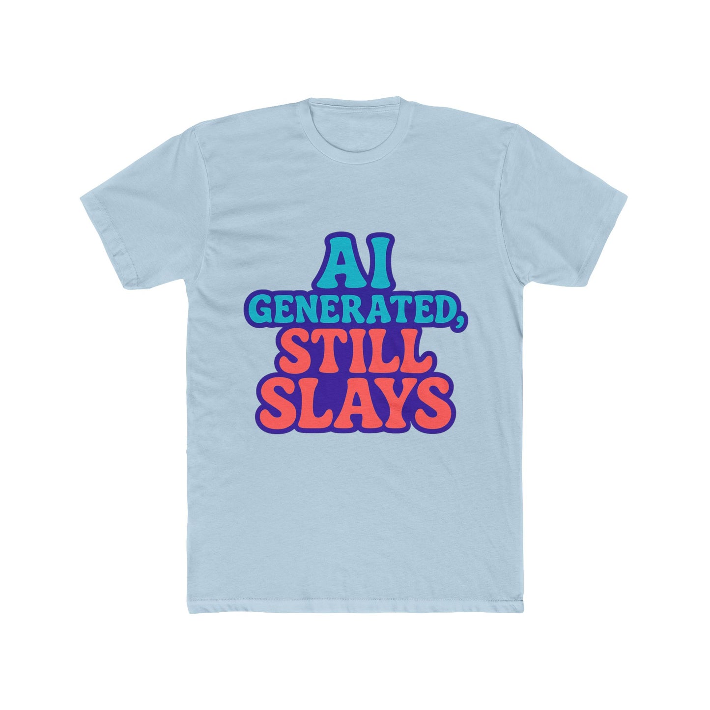 ai generated meme unisex t-shirt – multicolor graphic tee for casual wear by men & women