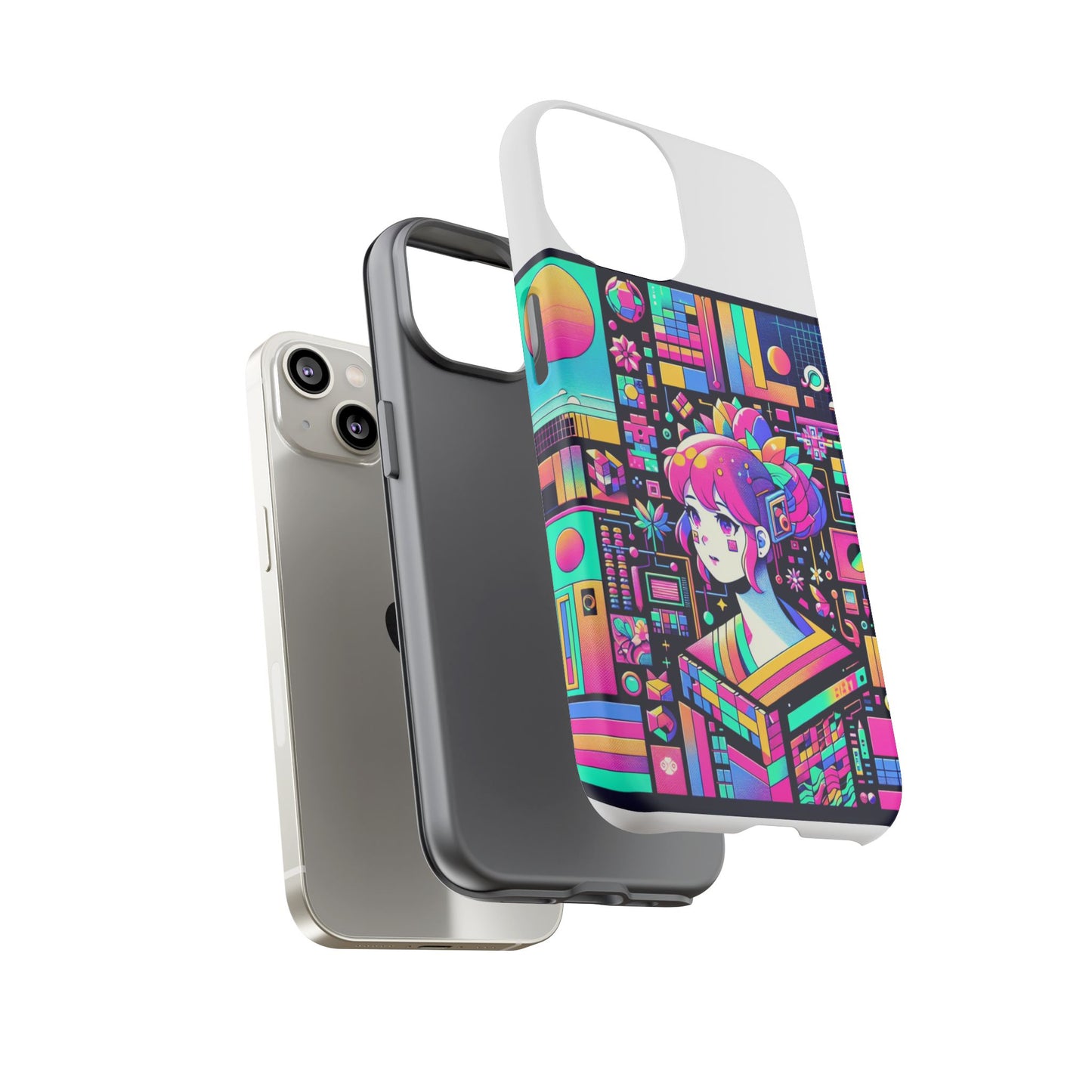 protective phone case with 3d wrap for ratio d irl design