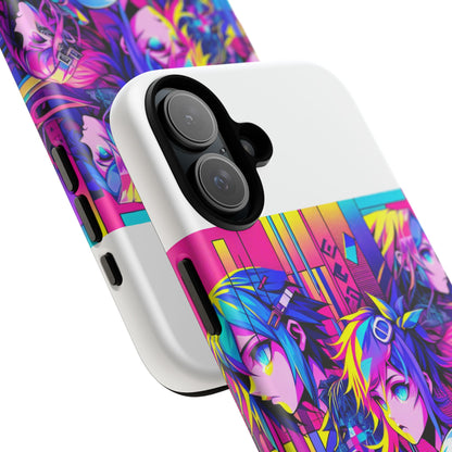 Cap-Free Culture Protective Phone Case with 3D Wrap Design, Durable Silicone Liner, UV Resistant, Ideal Gift for Anime and Comic Fans