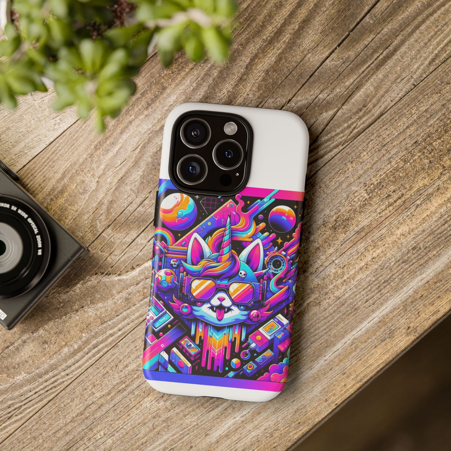 rizzed up and ready protective phone case for anime lovers