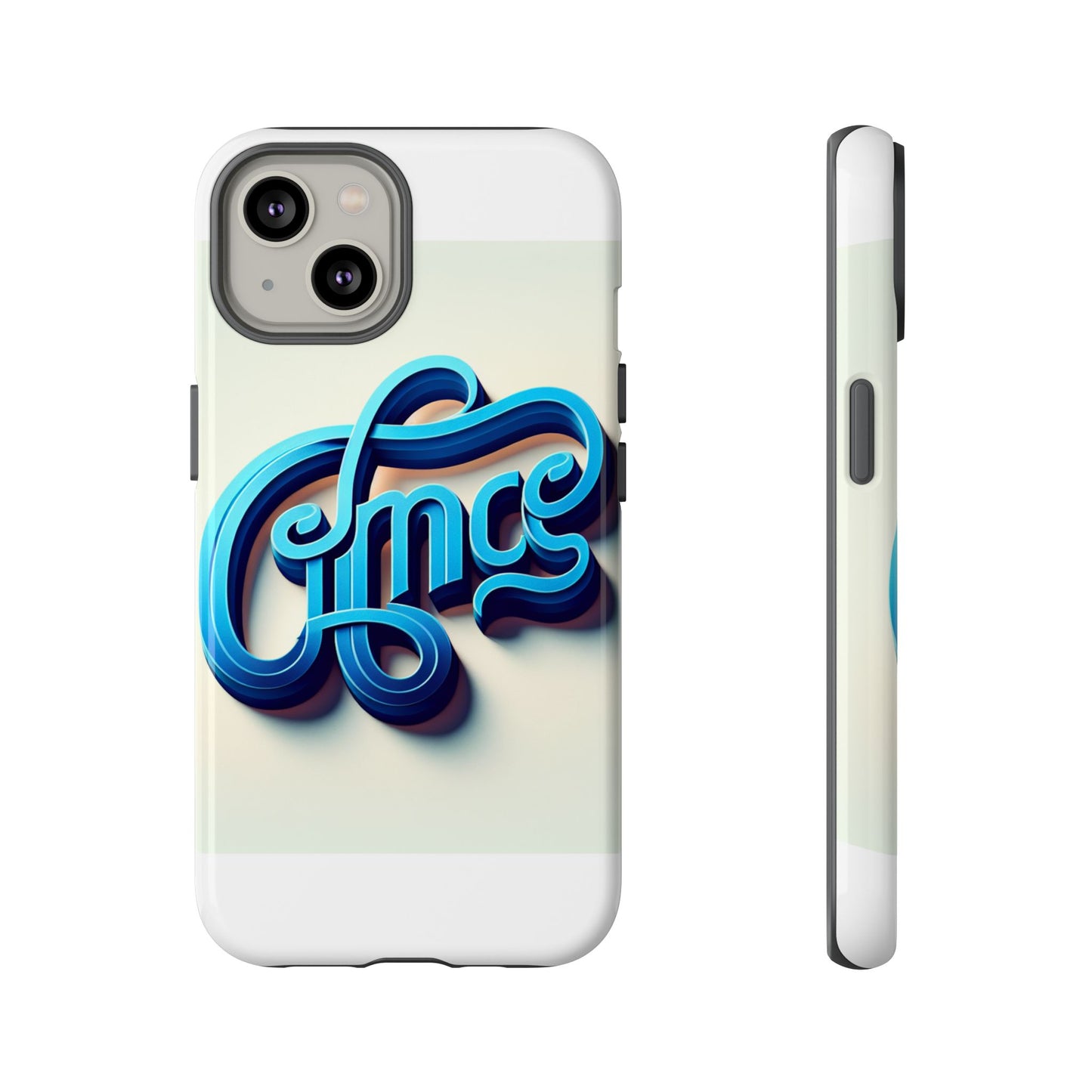 vibrant 3d textured phone case for stylish protection in blue – compatible with iphone 13, 14, 15 & 16 – all models including pro, pro max & plus