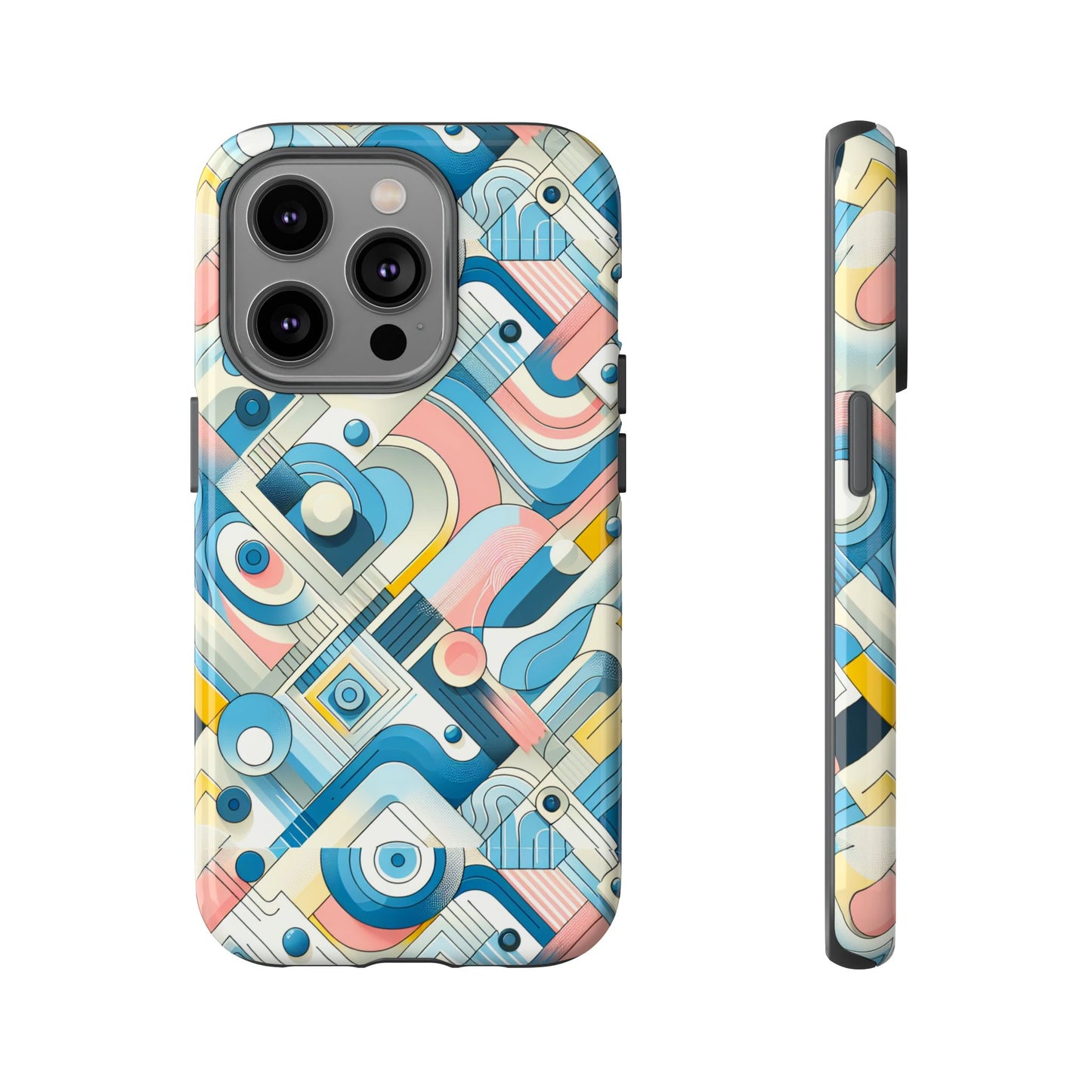 pattern image 4 vibrant 3d shockproof phone case for anime and comic fans