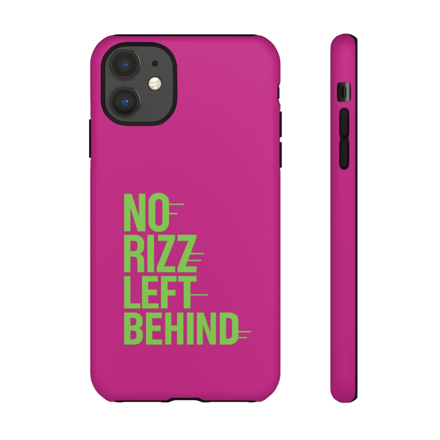 tough cases - no rizz left behind phone case for ultimate protection and style