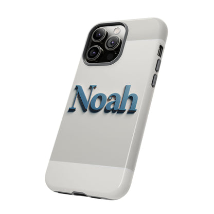 Coolname Noah Blue 3D Wrap Phone Case for Men Women Shockproof Protective Cover with Vibrant Anime and Comic Design