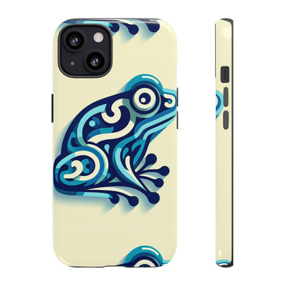 Blue Animal Create 15 3D Wrap Protective Phone Case with Vivid Anime and Comic Inspired Design for Smartphones, Shock Absorption and Durable UV Protected Cover