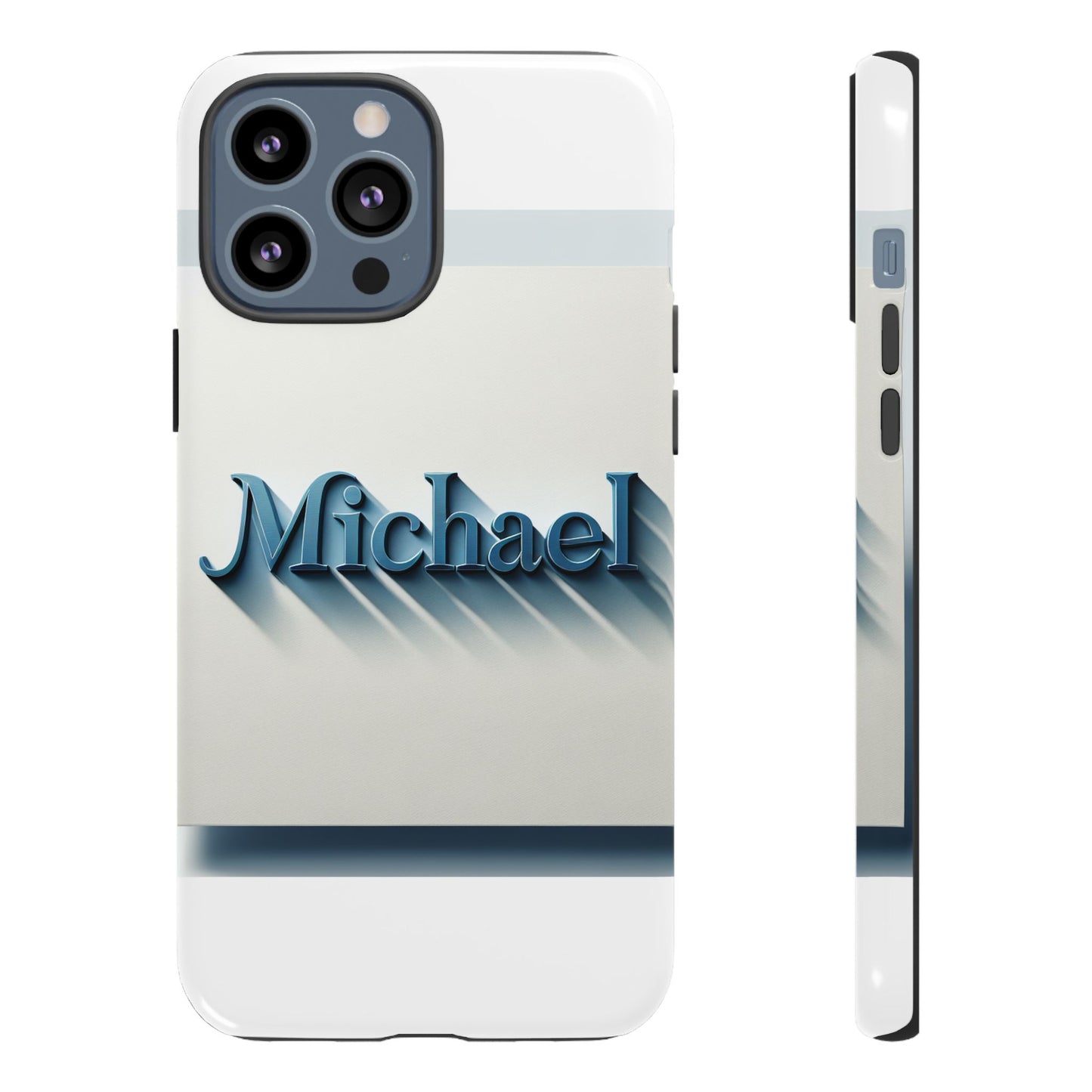 3d textured protective phone case in blue and white, stylish accessory for creative individuals, compatible with iphone 13, 14, 15 & 16 – all models including pro, pro max & plus