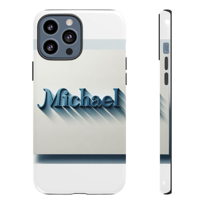 3D Textured Protective Phone Case in Blue and White, Stylish Accessory for Creative Individuals, Compatible with iPhone 13, 14, 15 & 16 – all models including Pro, Pro Max & Plus