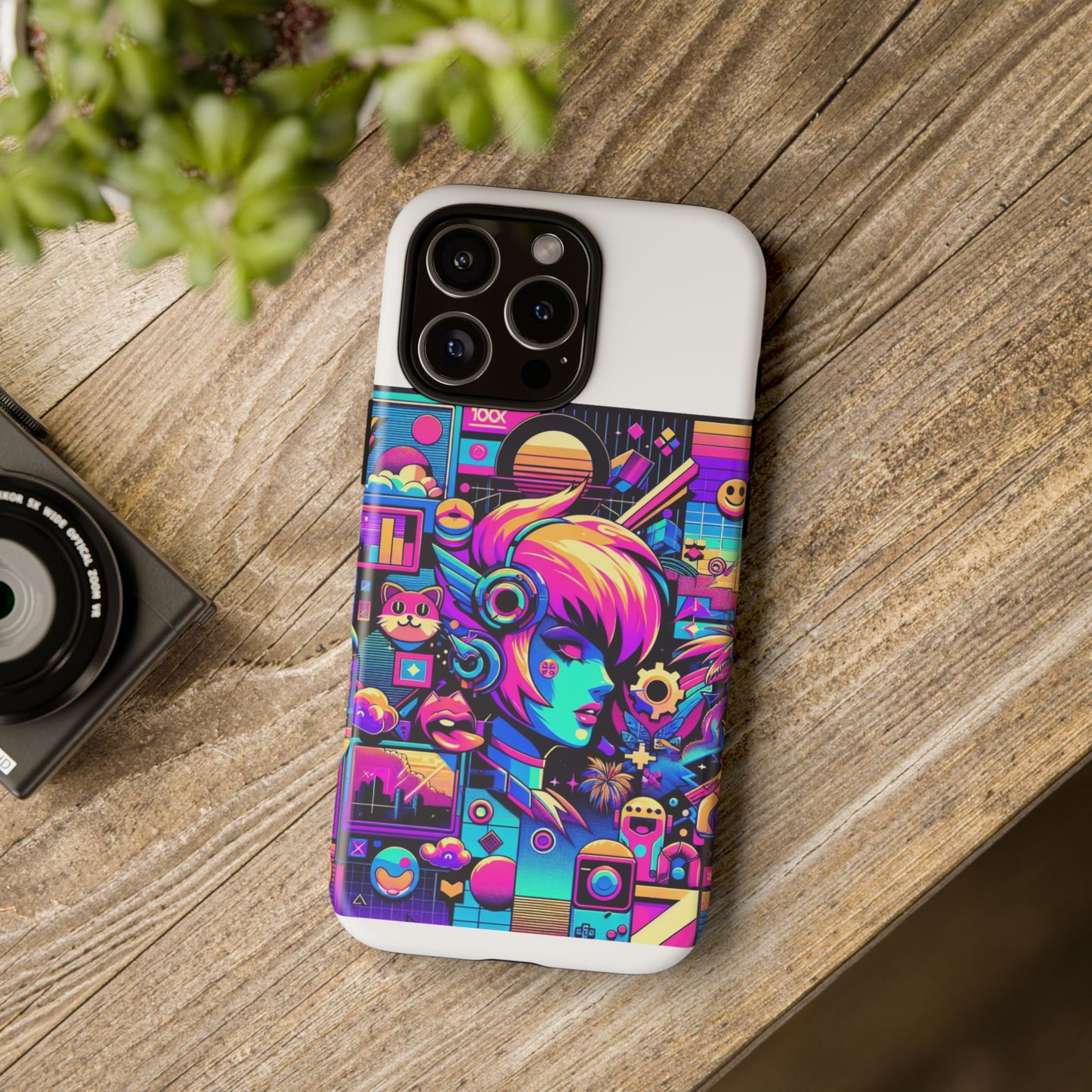 no riz still hits 3d wrap protective phone case for anime lovers, durable shock absorption, uv protected, unique style for smartphones