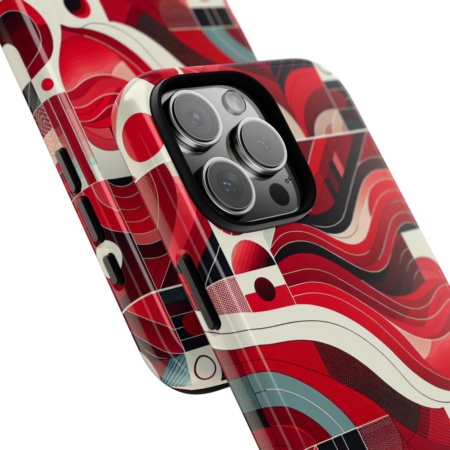 pattern image 2 vibrant shockproof phone case for anime and comic fans
