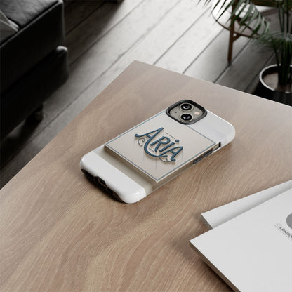 3D Textured Phone Case in Elegant Blue and White Design for Stylish Protection Compatible with iPhone 13, 14, 15 & 16 – all models including Pro, Pro Max & Plus