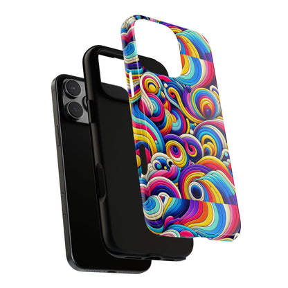 Pink Pattern Image 5 Protective Phone Case with 3D Wrap Design for Stylish Smartphone Protection