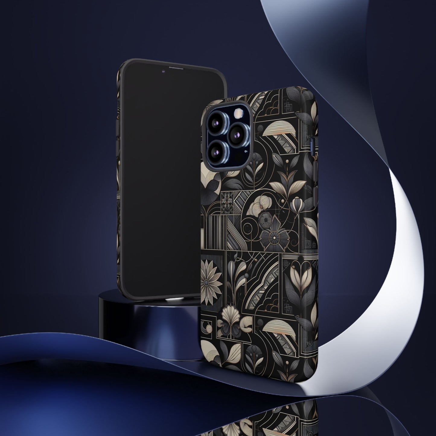 blackpattern image 6 artistic phone case with 3d wrap and vibrant retro design