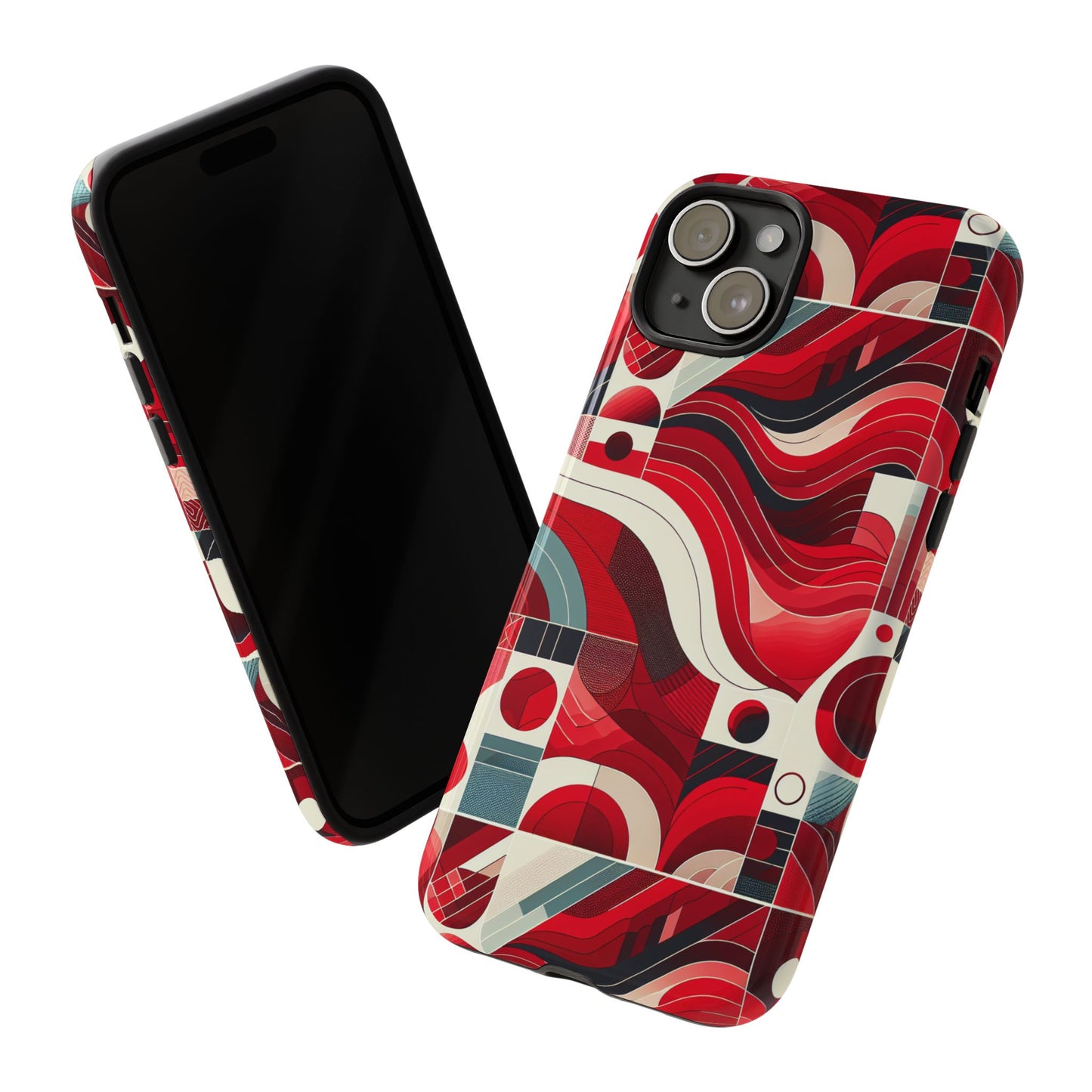 pattern image 2 vibrant shockproof phone case for anime and comic fans