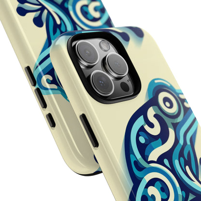 Blue Animal Create 15 3D Wrap Protective Phone Case with Vivid Anime and Comic Inspired Design for Smartphones, Shock Absorption and Durable UV Protected Cover