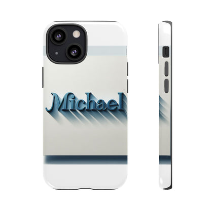 3D Textured Protective Phone Case in Blue and White, Stylish Accessory for Creative Individuals, Compatible with iPhone 13, 14, 15 & 16 – all models including Pro, Pro Max & Plus