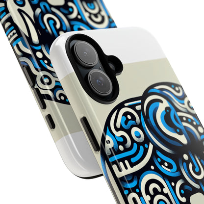 Vibrant 3D Elephant Design Protective Phone Case for Stylish Protection Compatible with iPhone 13, 14, 15 & 16 – all models including Pro, Pro Max & Plus