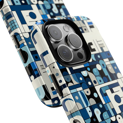 Blue Alphabet F Letter Phone Case for Smartphones, Durable Shockproof TPU Cover with Vivid 3D Wrap Design for Tech Enthusiasts and Anime Fans