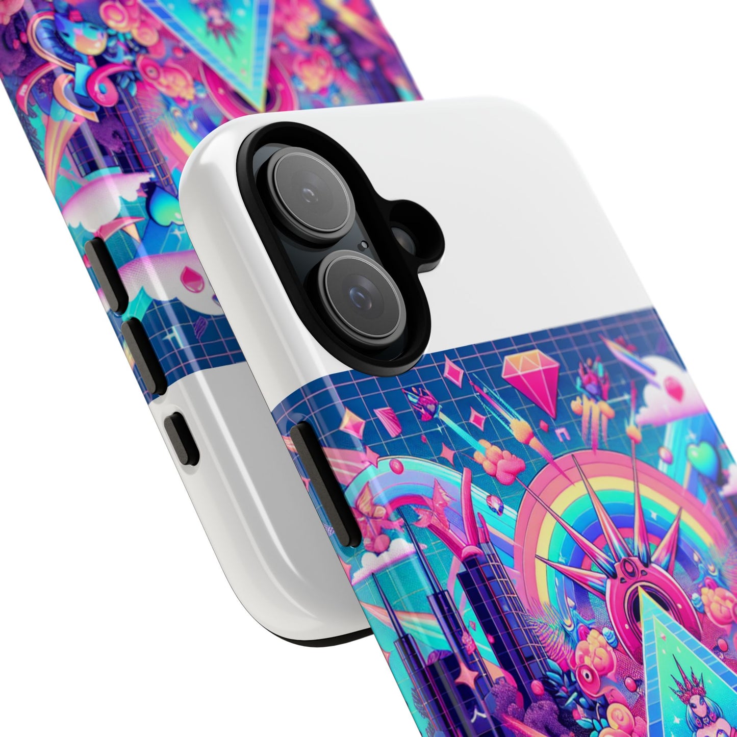 slay queen vibes 3d wrap protective phone case for women
