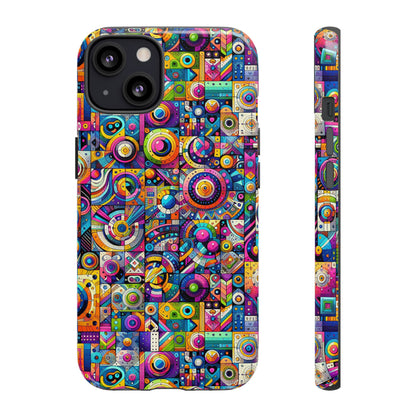 Pattern Image 3 Vibrant Shockproof Phone Case for Anime and Comic Fans - Stylish Protection and Colourful Art Finish – Compatible with iPhone 13, 14, 15 & 16 – all models including Pro, Pro Max & Plus