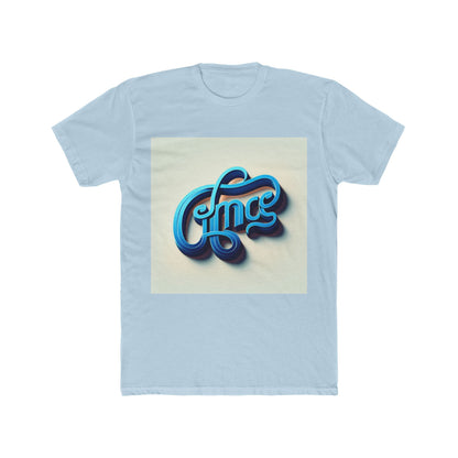 Unisex T-Shirt - Alphabet Blue 56 Stylish Graphic Tee for Casual Wear, Trendy Unisex Shirt