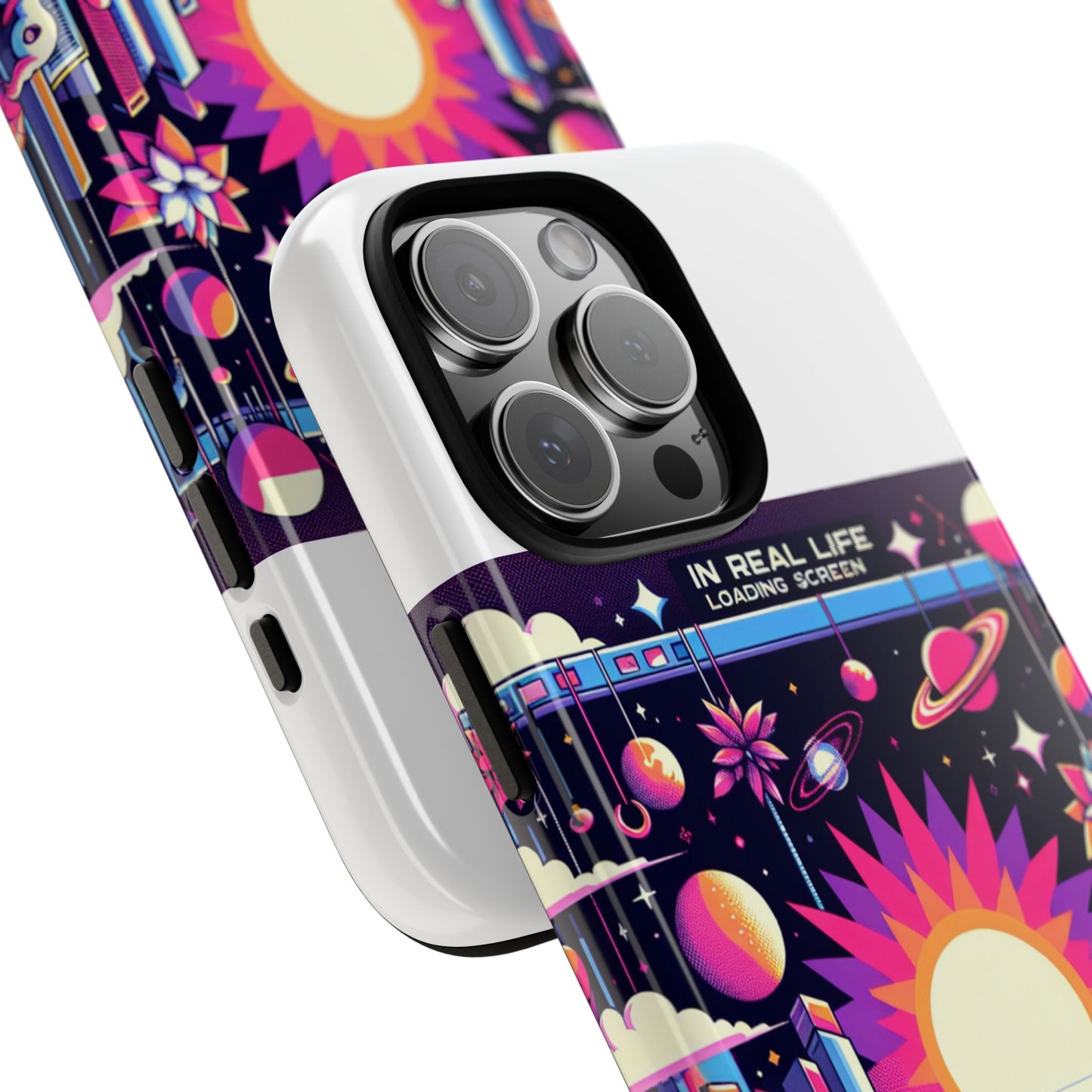 irl loading screen 3d wrap protective phone case for anime fans