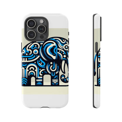 Vibrant 3D Elephant Design Protective Phone Case for Stylish Protection Compatible with iPhone 13, 14, 15 & 16 – all models including Pro, Pro Max & Plus